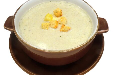 Крем-пюре из белых грибов