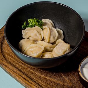 Пельмешки со сметаной