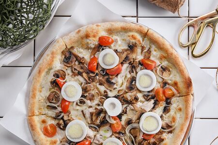 Пицца Чикен Бьянко