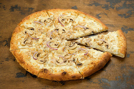 Пицца Курино-грибная