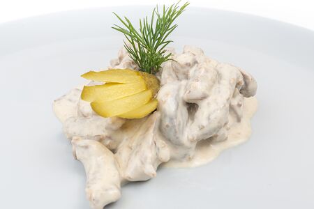 Бефстроганов из говядины