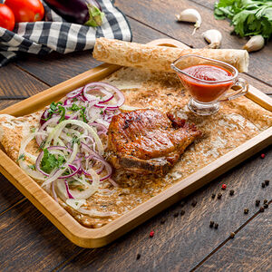 Шашлык из свиной корейки