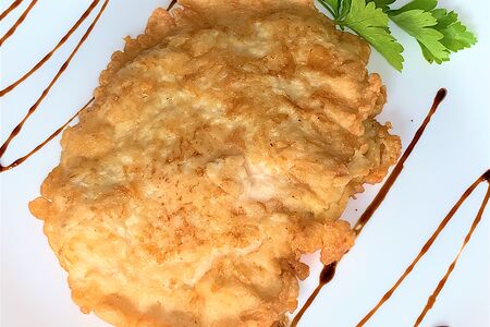 Шницель куриный в сырной корочке