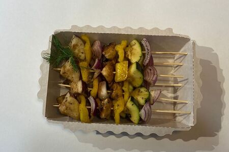 Овощи для гриля маринованные