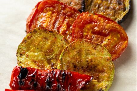 Овощи на мангале