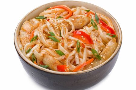 Лапша с курицей