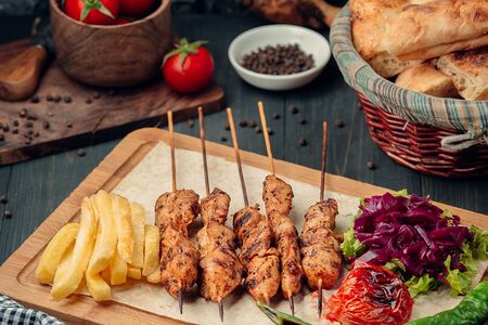 Шашлык из курицы по-турецки