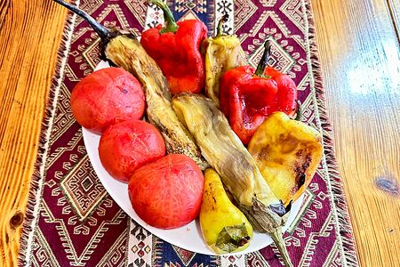 Овощи на углях