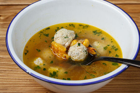 Суп с курицей (детское)