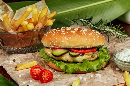 Морской бургер