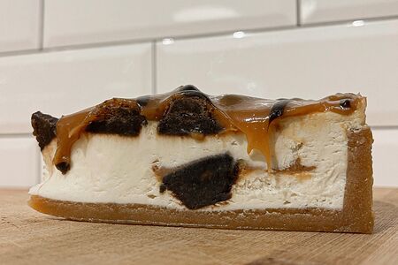 Чизкейк Брауни карамель