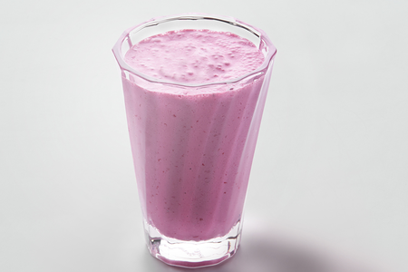 Вишневый молочный коктейль