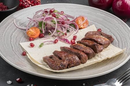 Шашлык из бараньего сердца