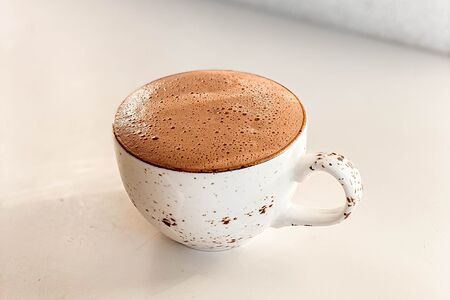 Молочный горячий шоколад