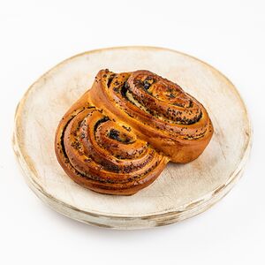 Булочка с маком