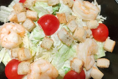 Цезарь с креветками
