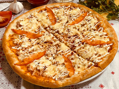 Пицца с Курицей