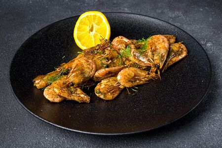 Креветки Жареные