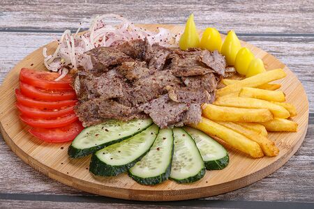 Порционный донер с телятиной