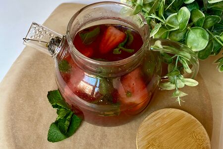 Чай Клубника-лайм