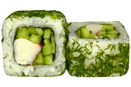 Ролл Калифорния в укропе