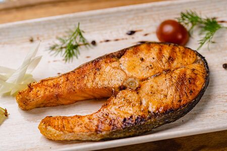 Стейк из семги