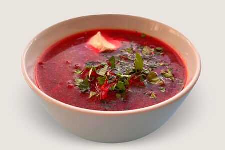 Борщ с говядиной