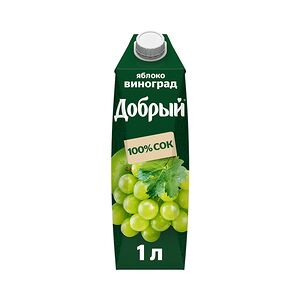 Сок Добрый виноград-яблоко
