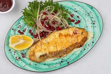 Шашлык из рыбы Палтус