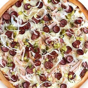 Пицца 4 колбасы