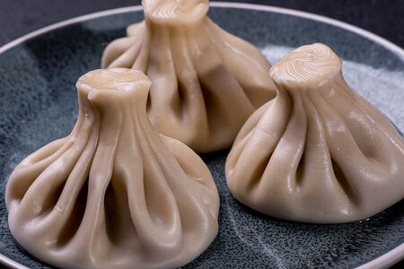 Хинкали с креветкой