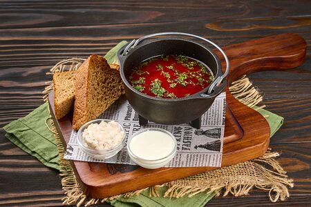 Борщ с говядиной