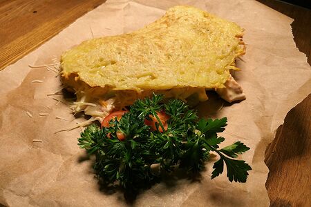 Драники с кижучем дальневосточным