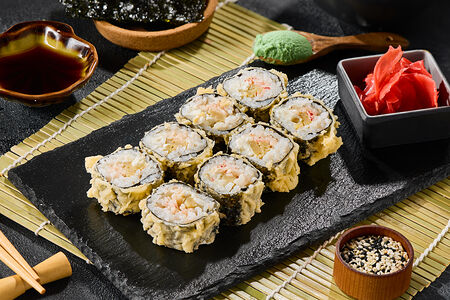 Ролл Краб Хот темпура