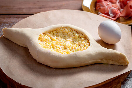 Хачапури по-аджарски полуфабрикат