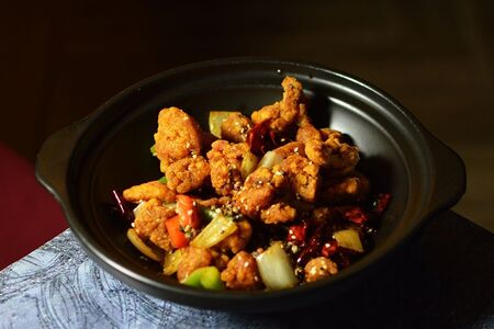 Курица по-сычуаньски