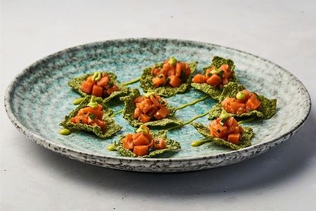 Тартар из лосося