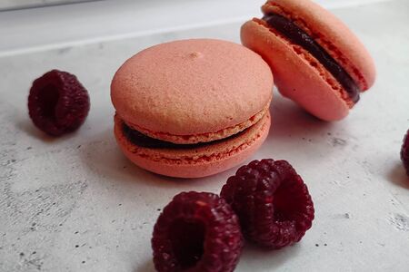 Макарон Малина