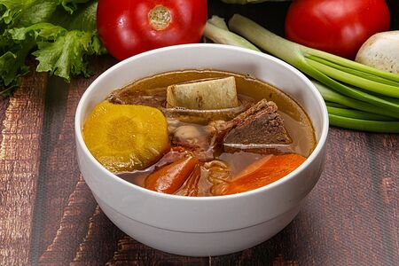 Шурпа с говядиной