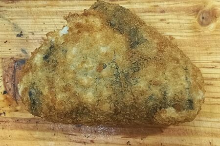 Онигири Темпура с лососем