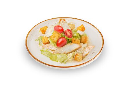 Салат цезарь с курицей