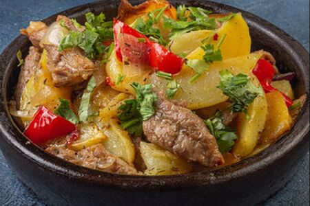 Оджахури с курицей