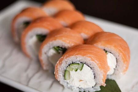 Филадельфия с лососем