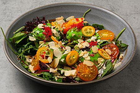 Хрустящие креветки с васаби кремом