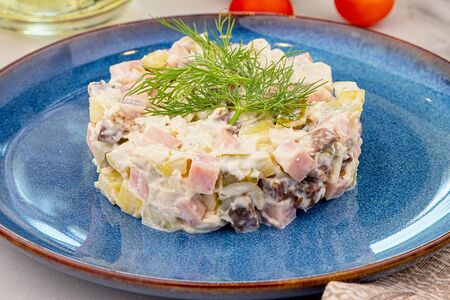 Салат Три мяса