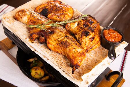 Цыпленок на углях