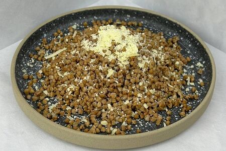 Греча с пармезаном