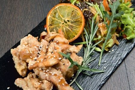 Цыплёнок на азиатский манер