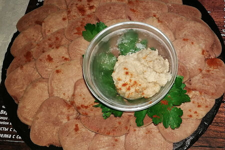 Язык отварной