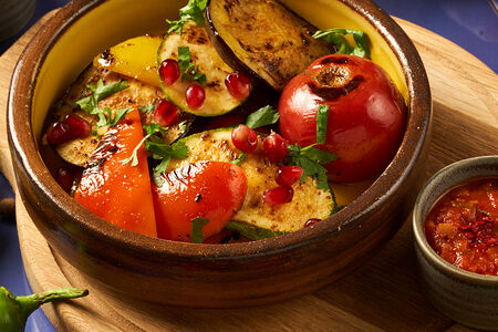 Овощи на мангале